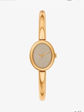 Michael Kors Petite Maude Gold Tone Bangle Watch